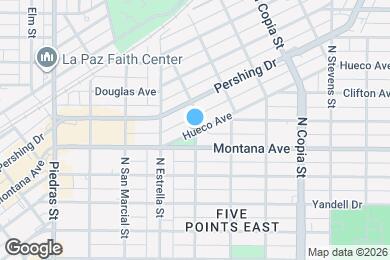 Map image of the property - 3313 Hueco Ave