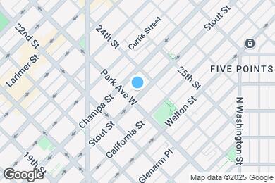 Map image of the property - 2321 Stout St