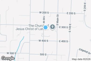 Map image of the property - 330 S 100 W