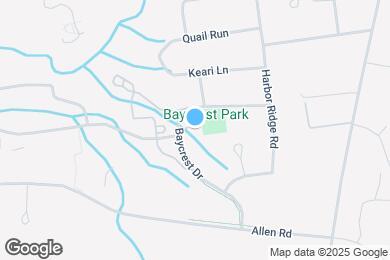 Map image of the property - 26 Baycrest Dr