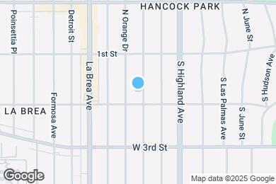 Map image of the property - 165 S Mansfield Ave
