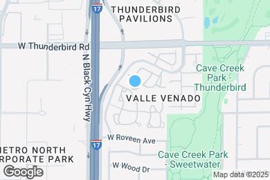 Map image of the property - 13327 N 26th Ave