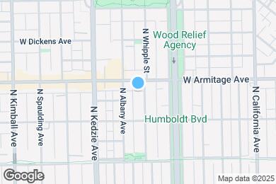 Map image of the property - 1942 N Whipple St