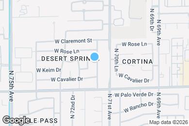 Map image of the property - 6108 N 71st Dr