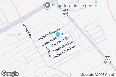 Map image of the property - 1121 Cardinal Oaks Dr