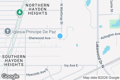 Map image of the property - 2144 Sherwood Ave