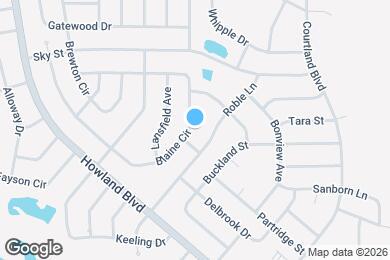 Map image of the property - 3081 Blaine Cir