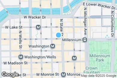 Map image of the property - 13 W Randolph St