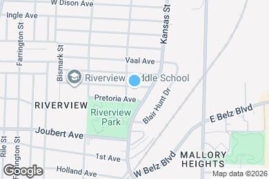 Map image of the property - 129 Majuba Ave