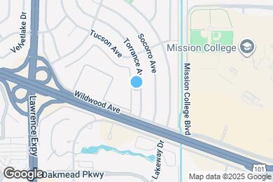 Map image of the property - 1356 Torrance Ave