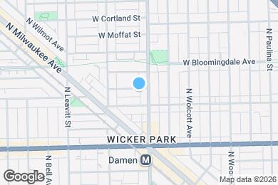 Map image of the property - 2015 W Saint Paul Ave