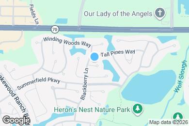 Map image of the property - 12309 Mosswood Pl