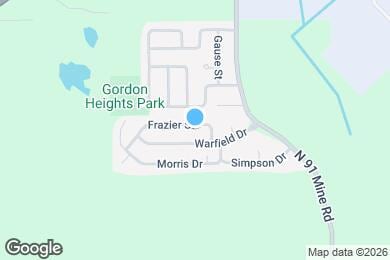 Map image of the property - 2779 Frazier St