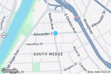 Map image of the property - 520 South Ave