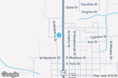 Map image of the property - 780 N Mulberry St