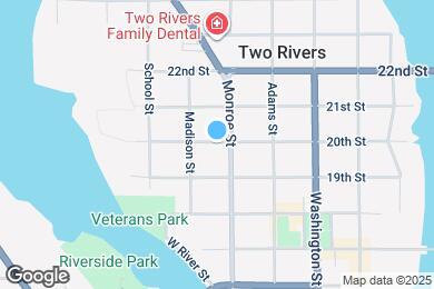 Map image of the property - 1709 20th St