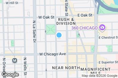 Map image of the property - 100 W Chestnut St