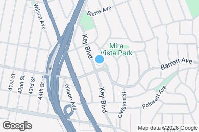 Map image of the property - 5111 Barrett Ave