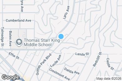 Map image of the property - 1901 Griffith Park Blvd