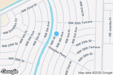 Map image of the property - 2919 NW 4th Pl