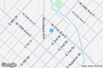 Map image of the property - 2010 E 4th St