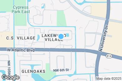 Map image of the property - 10008 Twin Lakes Dr