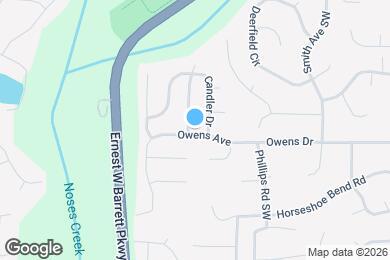 Map image of the property - 2599 Candler Way SW