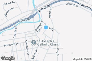Map image of the property - 25 Rockland St