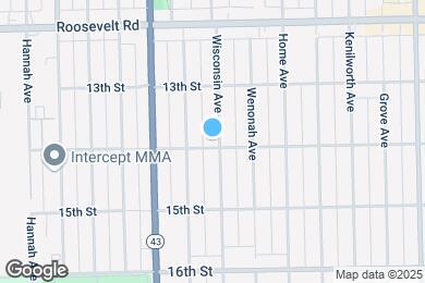 Map image of the property - 1344 Wisconsin Ave