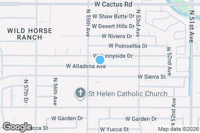 Map image of the property - 5435 W Altadena Ave