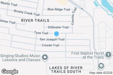 Map image of the property - 9037 San Joaquin Trail