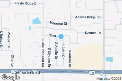 Map image of the property - 12 S Atlas Dr