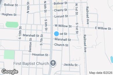 Map image of the property - 401 Marshall St