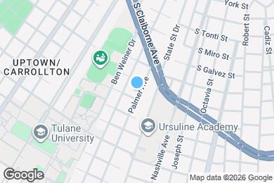 Map image of the property - 2834 Palmer Ave
