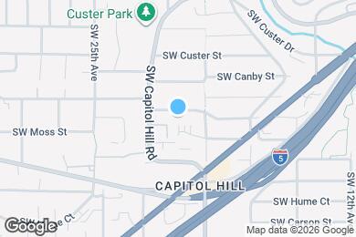 Map image of the property - 2004 SW Moss St