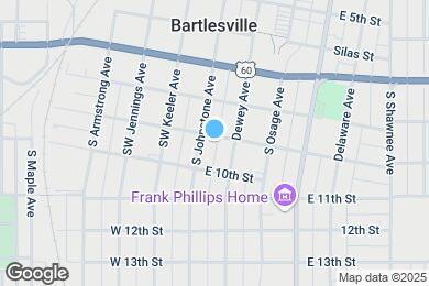 Map image of the property - 107 E 9th St