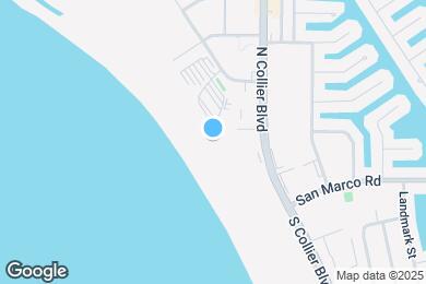 Map image of the property - 100 N Collier Blvd