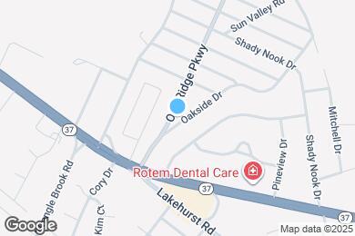 Map image of the property - 16 Oak Ridge Pkwy