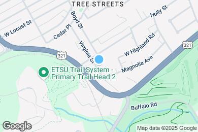 Map image of the property - 1405 Virginia St