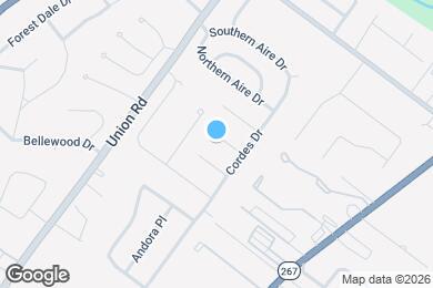 Map image of the property - 3912 Manorwood Dr