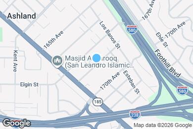 Map image of the property - 168 168th Ave