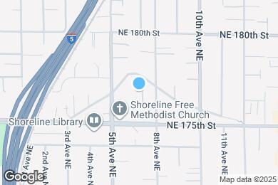 Map image of the property - 17543 7th Ave NE