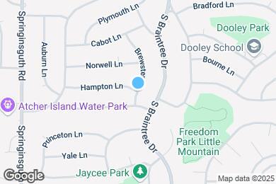 Map image of the property - 1055 Hampton Hbr