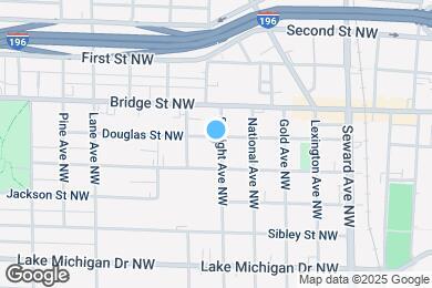 Map image of the property - 800 Douglas St NW