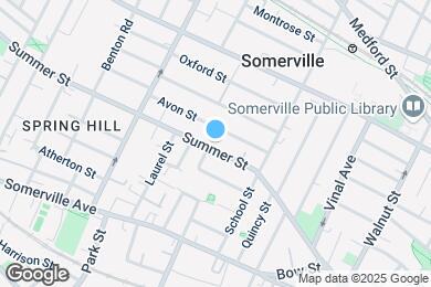 Map image of the property - 105 Summer St
