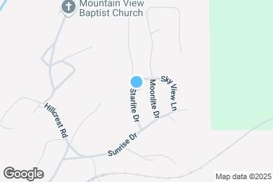 Map image of the property - 650 Starlite Dr