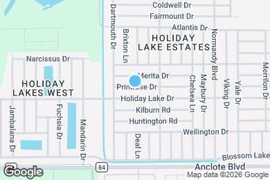 Map image of the property - 3104 Primrose Dr