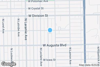 Map image of the property - 1049 N Lawler Ave