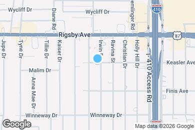 Map image of the property - 2503 Irwin Dr