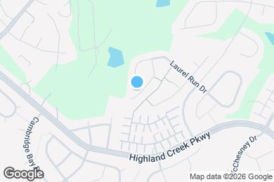 Map image of the property - 5923 Leawood Run Ct